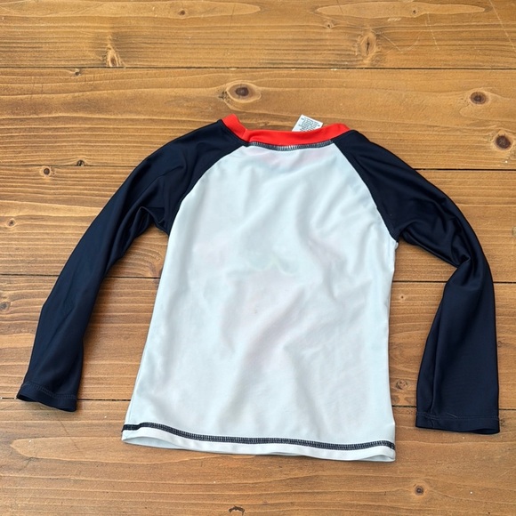 Stayin' Cool Kids Swim Shirt - Black and Red 24 months - Picture 3 of 3